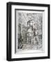 Carlo Khan's Triumphal Entry into Leadenhall Street, 1783-James Sayers-Framed Giclee Print