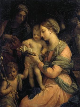 Madonna Teaching the Infant Christ Reading, 1705