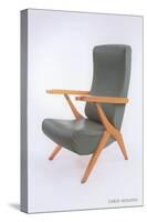 Carlo Mollino Chair-null-Stretched Canvas
