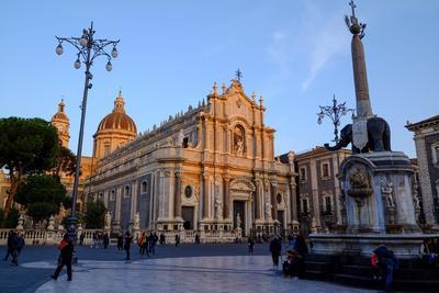 Catania Cathedral, dedicated to Saint Agatha, Catania, Sicily, Italy, Europe