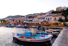 The Port of Pythagorio, Samos Island, North Aegean Islands, Greek Islands, Greece, Europe-Carlo Morucchio-Photographic Print