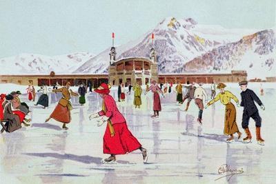 The Skating Rink in Davos, Switzerland