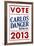 Carlos Danger For Mayor NYC Campaign-null-Framed Art Print