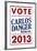 Carlos Danger For Mayor NYC Campaign-null-Framed Art Print