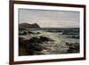 Carlos de Haes / Cliffs (Guethary), ca. 1881-Carlos de Haes-Framed Giclee Print