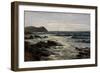 Carlos de Haes / Cliffs (Guethary), ca. 1881-Carlos de Haes-Framed Giclee Print