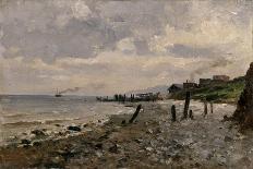 Seascape at Villerville, 1877-1884-Carlos de Haes-Giclee Print