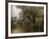 Carlos de Haes / Laguna (Abcoude), ca. 1877-Carlos de Haes-Framed Premium Giclee Print