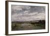 Carlos de Haes / Marismas (Holanda), ca. 1884-Carlos de Haes-Framed Giclee Print