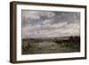 Carlos de Haes / Marismas (Holanda), ca. 1884-Carlos de Haes-Framed Giclee Print