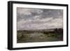 Carlos de Haes / Marismas (Holanda), ca. 1884-Carlos de Haes-Framed Giclee Print