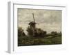 Carlos de Haes / Molinos de viento (Holanda), ca. 1884-Carlos de Haes-Framed Giclee Print