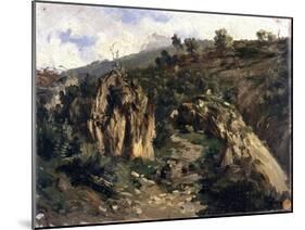 Carlos de Haes / Picos de Europa, ca. 1874-Carlos de Haes-Mounted Giclee Print