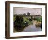 Carlos de Haes / Praderas de Holanda, ca. 1884-Carlos de Haes-Framed Giclee Print