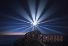 Lighthouse and Milky Way-Carlos F. Turienzo-Photographic Print