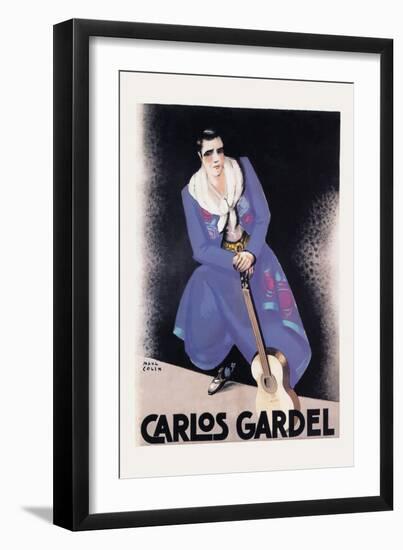 Carlos Gardel-null-Framed Art Print