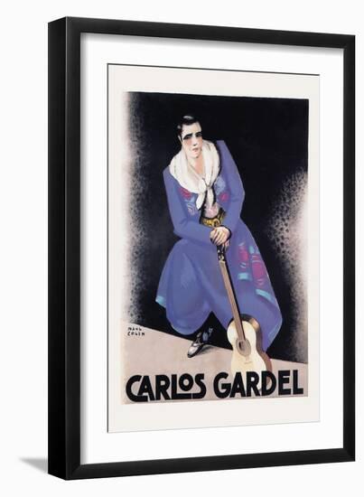 Carlos Gardel-null-Framed Art Print