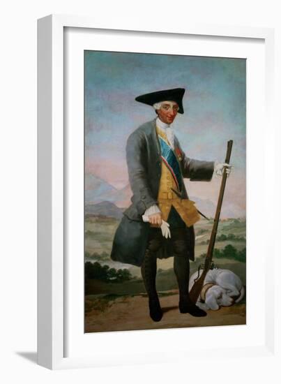 Carlos III (1716-1788)In Hunting Costume-Suzanne Valadon-Framed Giclee Print