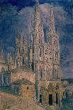 BURGOS CATHEDRAL 1926. Author: CARLOS LEZCANO. Location: MUSEO REINA SOFIA-PINTURA, MADRID, SPAIN-CARLOS LEZCANO-Poster