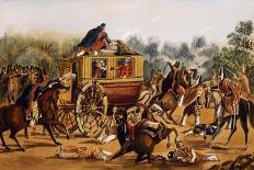 Battle of Buena Vista, 1851-Carlos Nebel-Stretched Canvas