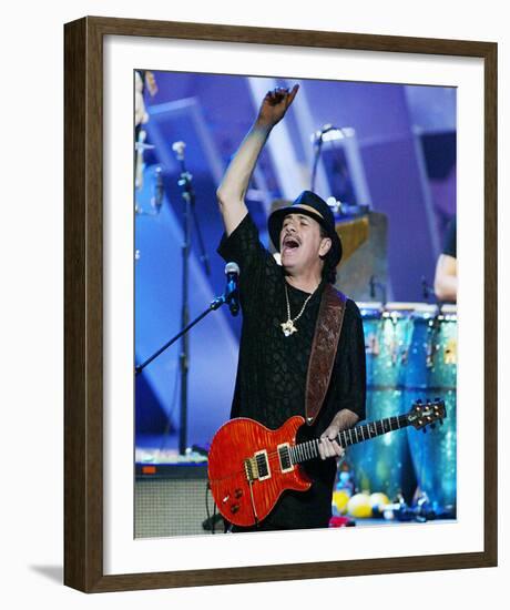 Carlos Santana-null-Framed Photo