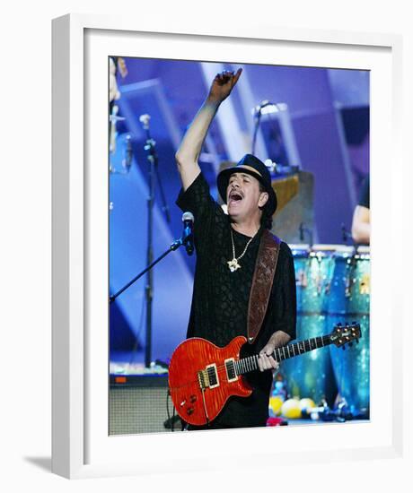 Carlos Santana-null-Framed Photo