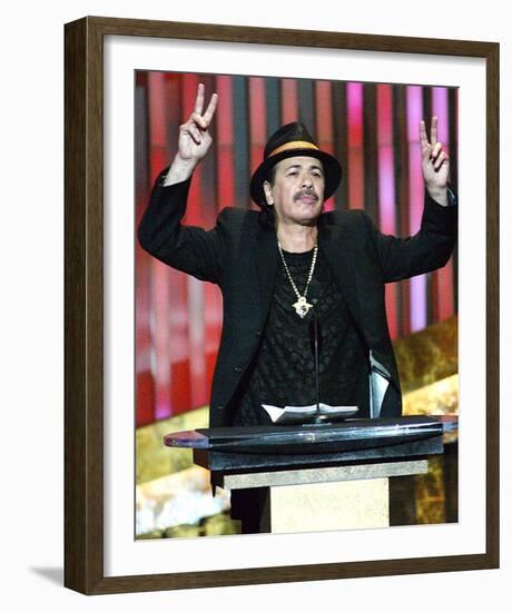 Carlos Santana-null-Framed Photo