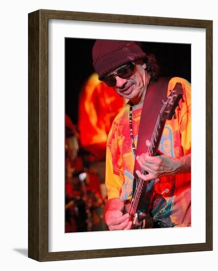 Carlos Santana-null-Framed Photo