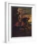 'Carlos V En La Batalla De Muhlberg', (Carlos V at the Battle of Muhlberg), 1548, (c1934)-Paolo Veronese-Framed Giclee Print