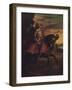 'Carlos V En La Batalla De Muhlberg', (Carlos V at the Battle of Muhlberg), 1548, (c1934)-Paolo Veronese-Framed Giclee Print