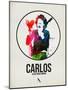 Carlos Watercolor-David Brodsky-Mounted Art Print