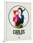 Carlos Watercolor-David Brodsky-Framed Art Print