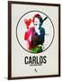 Carlos Watercolor-David Brodsky-Framed Art Print