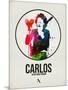 Carlos Watercolor-David Brodsky-Mounted Art Print