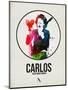 Carlos Watercolor-David Brodsky-Mounted Premium Giclee Print