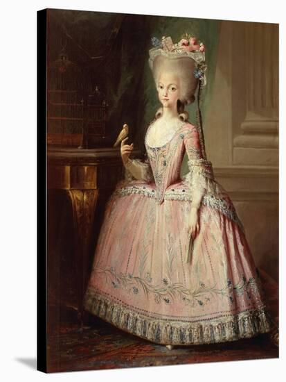 Carlota Joaquina, 1775-1830 Infanta of Spain and Queen of Portugal-Mariano Salvador de Maella-Stretched Canvas