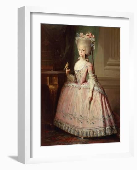 Carlota Joaquina, 1775-1830 Infanta of Spain and Queen of Portugal-Mariano Salvador de Maella-Framed Giclee Print