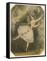 Carlotta Grisi, Italian Ballet Dancer Seen Here in Giselle-null-Framed Stretched Canvas