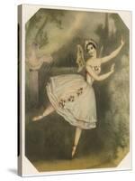 Carlotta Grisi, Italian Ballet Dancer Seen Here in Giselle-null-Stretched Canvas