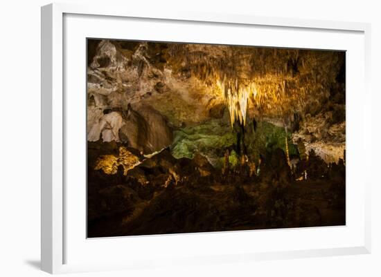 Carlsbad Caverns, Carlsbad Caverns National Park, UNESCO World Heritage Site, New Mexico, USA-Michael Runkel-Framed Photographic Print