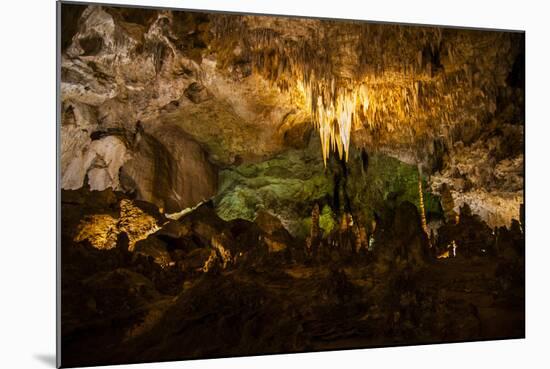 Carlsbad Caverns, Carlsbad Caverns National Park, UNESCO World Heritage Site, New Mexico, USA-Michael Runkel-Mounted Photographic Print