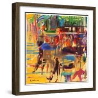 Carlton Croisette, Cannes-Peter Graham-Framed Giclee Print