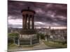 Carlton Hill, Stewart Monument, Edinburgh, Scotland, UK-Alan Copson-Mounted Photographic Print