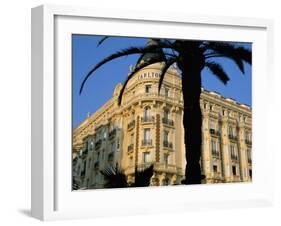 Carlton Hotel, Boulevard De La Croisette, Cannes, Alpes-Maritimes, French Riviera, Provence, France-Bruno Barbier-Framed Photographic Print