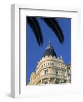 Carlton Hotel, Cannes, Cote d'Azur, France-Walter Bibikow-Framed Photographic Print