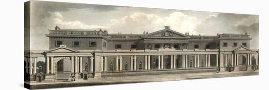 Carlton House, Facade-null-Stretched Canvas