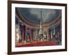 Carlton House, the Circular Room, from Pyne's 'Royal Residences', published 1818-William Henry Pyne-Framed Giclee Print