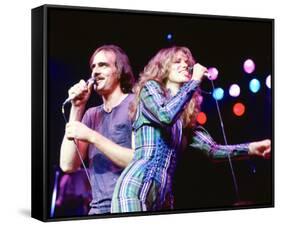 Carly Simon-null-Framed Stretched Canvas