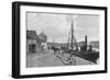 'Carmarthen Quay', c1896-Hudson-Framed Photographic Print