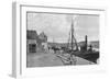 'Carmarthen Quay', c1896-Hudson-Framed Photographic Print